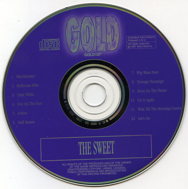 The Sweet : Gold (CD, Comp)