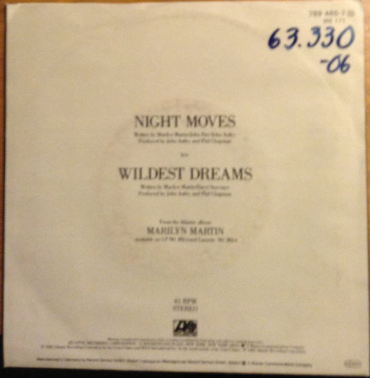 Marilyn Martin : Night Moves (7", Single)