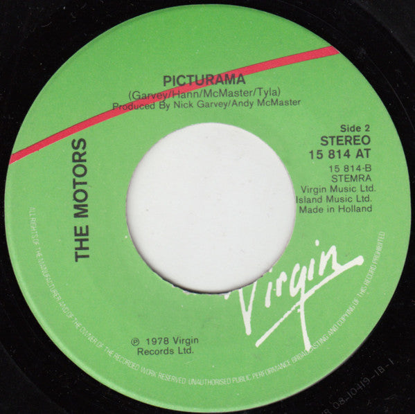 The Motors : Forget About You (7", Single)