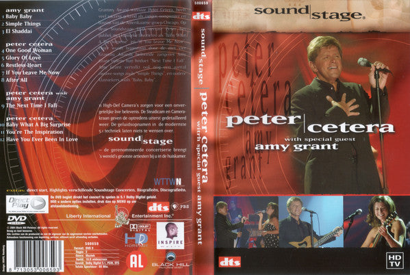 Peter Cetera With Special Guest Amy Grant : Soundstage (DVD-V, PAL)