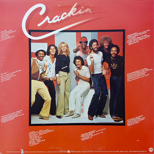 Crackin' : Crackin' (LP, Album, Win)