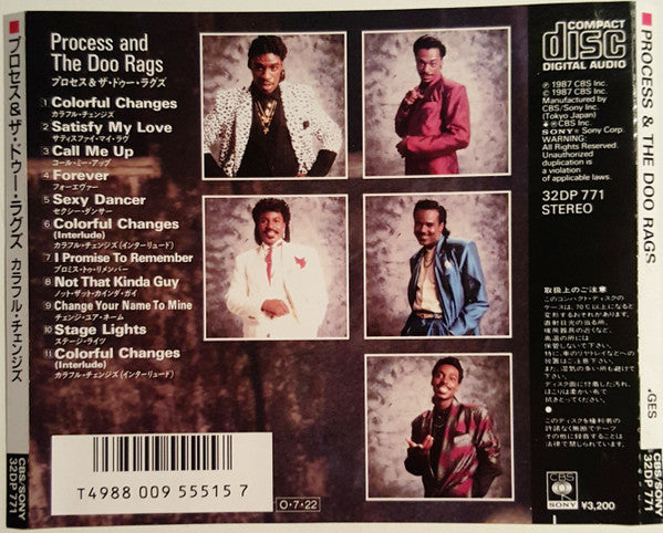 Process and the Doo Rags : Colorful Changes (CD, Album)