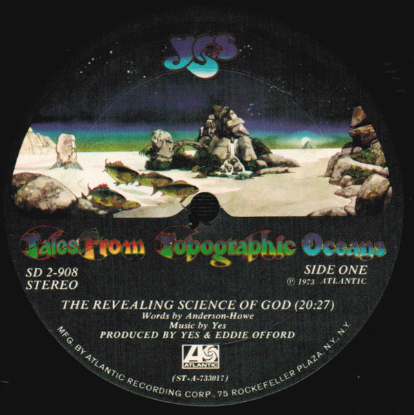 Yes : Tales From Topographic Oceans (2xLP, Album, San)