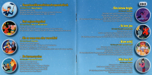 Various : Disney's Grootste Hits (2xCD, Comp)