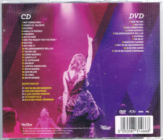 Violetta (6) : En Vivo (CD, Album + DVD-V, PAL)