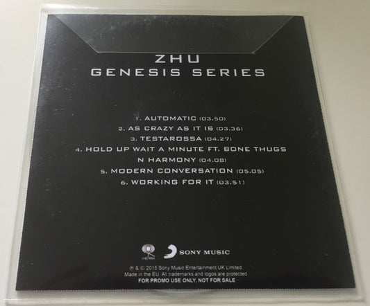 Zhu : Genesis Series (CDr, EP, Promo)