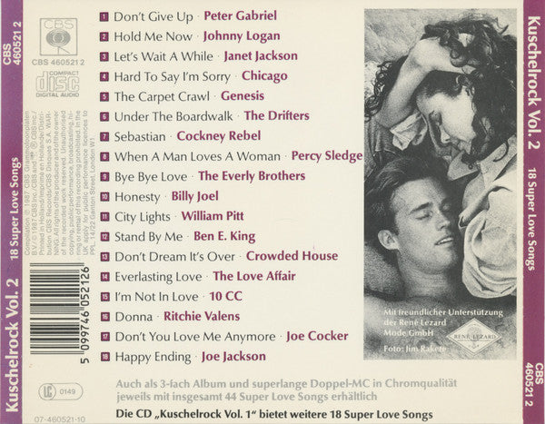 Various : Kuschelrock Volume 2 (CD, Comp)