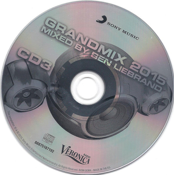 Ben Liebrand : Grandmix 2015 (3xCD, Mixed)