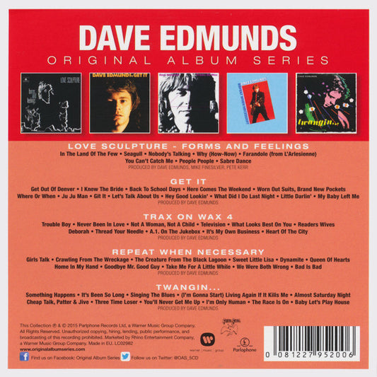 Dave Edmunds : Original Album Series (5xCD, Comp)