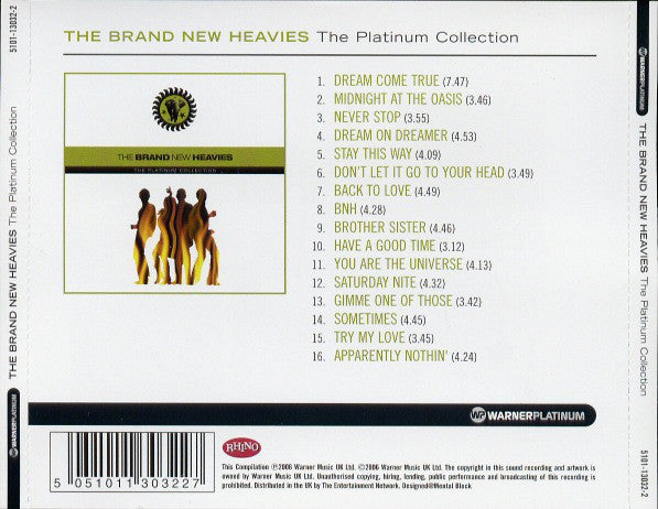 The Brand New Heavies : The Platinum Collection (CD, Comp)