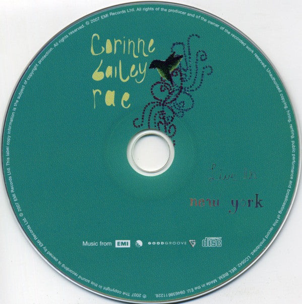Corinne Bailey Rae : Live In London & New York (DVD-V, PAL + CD)