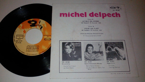 Michel Delpech : Le Blé En Herbe (7", Single)