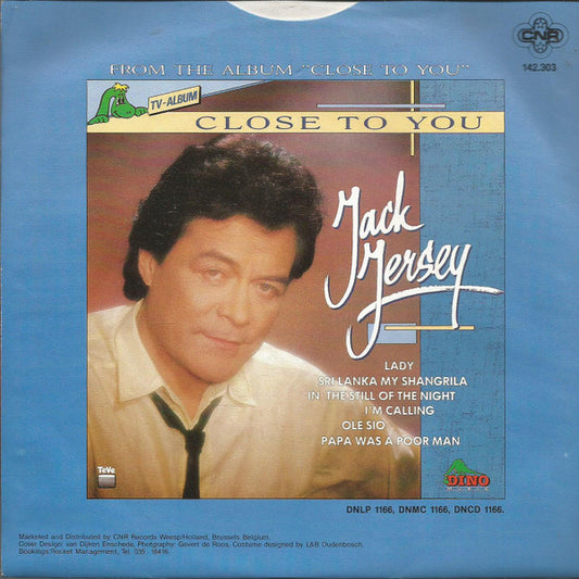 Jack Jersey : I Can Stand Tomorrow (7", Single)