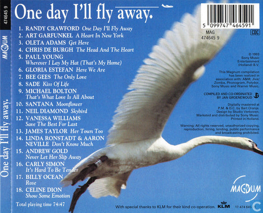 Various : One Day I'll Fly Away (CD, Comp)