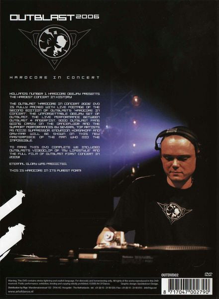DJ Outblast : 2006 Hardcore In Concert (DVD)