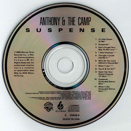 Anthony And The Camp : Suspense (CD, Album)