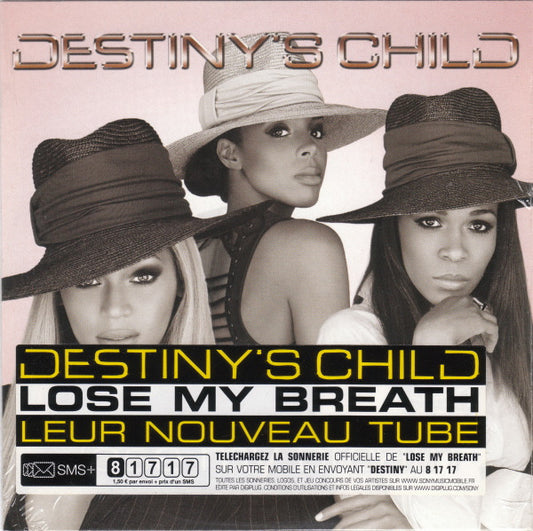 Destiny's Child : Lose My Breath (CD, Single, Car)