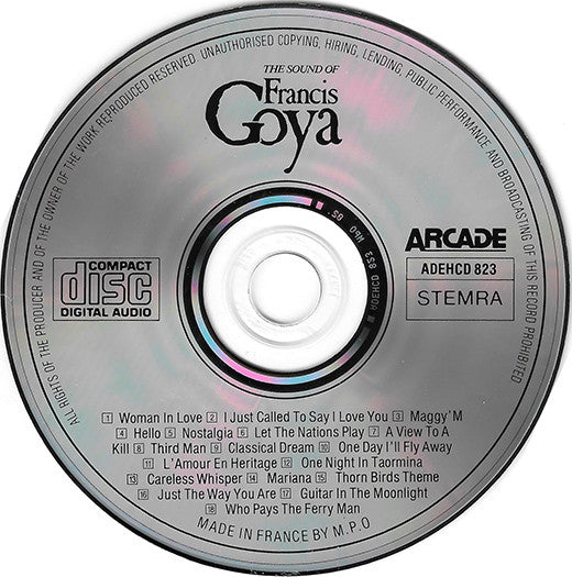 Francis Goya : The Sound Of Francis Goya (CD)