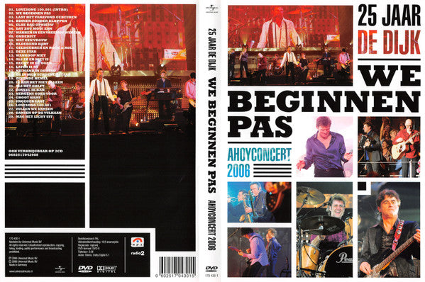 De Dijk : 25 Jaar De Dijk - We Beginnen Pas - Ahoyconcert 2006 (DVD-V, Album)