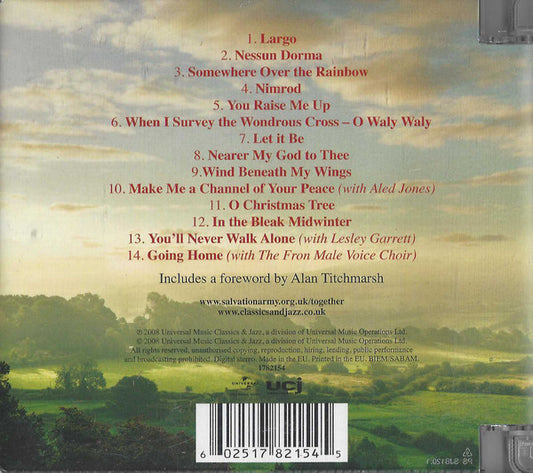 International Staff Band Of The Salvation Army : Together (CD, Album)