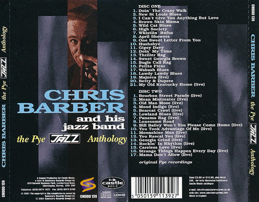 Chris Barber's Jazz Band : The Pye Jazz Anthology (2xCD, Album, Comp)