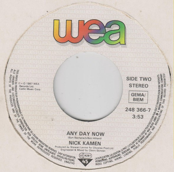 Nick Kamen : Nobody Else (7", Single)