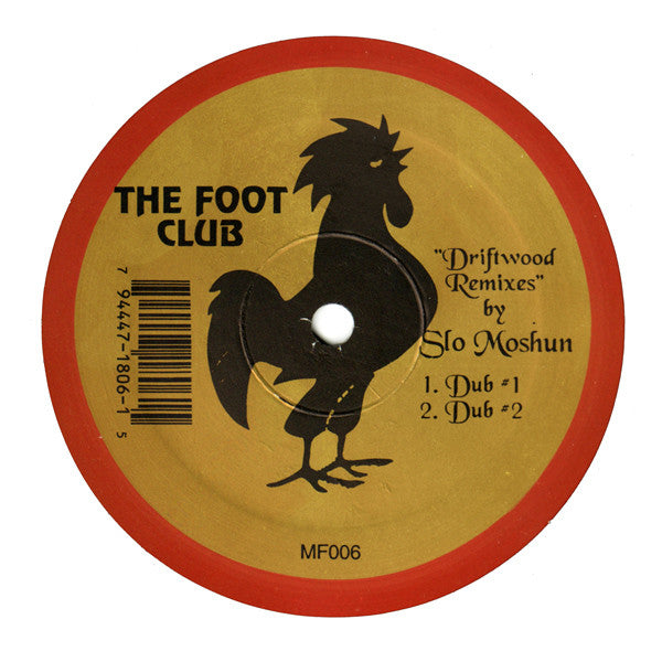 The Footclub : Driftwood Remixes (12", Ltd, Promo)