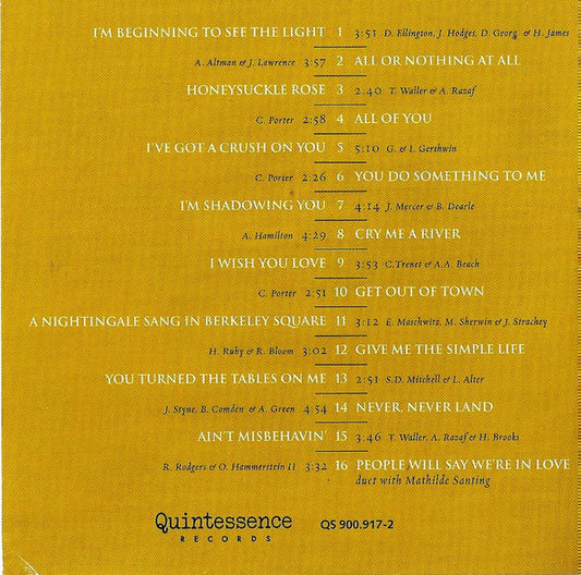 Rita Reys : The Lady Strikes Again (CD, Album, Dig)