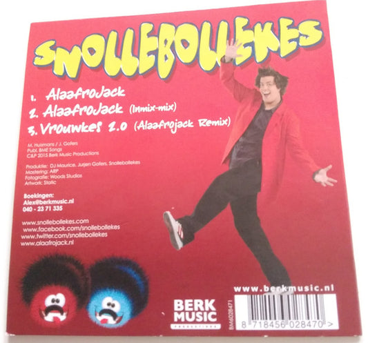 Snollebollekes : Alaafrojack (CD, Single)