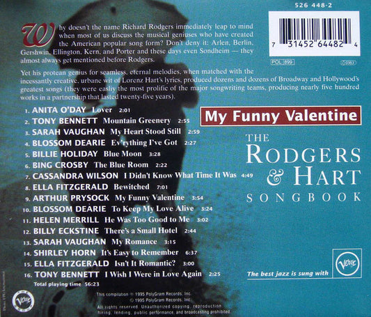 Various / Rodgers & Hart : My Funny Valentine / The Rodgers & Hart Songbook (CD, Comp)