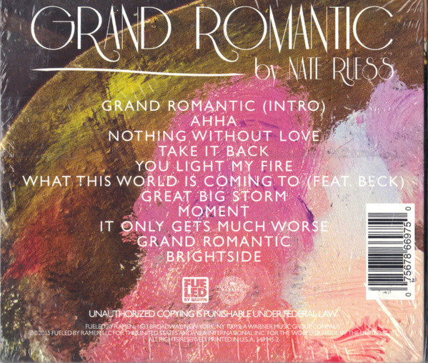 Nate Ruess : Grand Romantic (CD, Album)