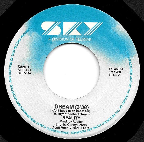 Reality (11) : Dream (7", Single)
