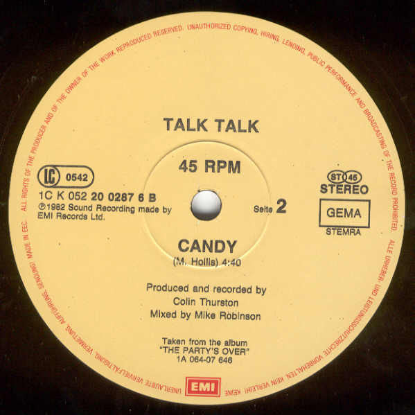 Talk Talk : Another Word (12", Maxi)