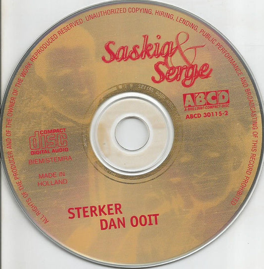 Saskia & Serge : Sterker Dan Ooit (CD, Album)