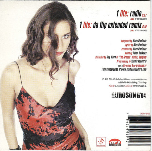 Xandee : 1 Life (CD, Single)