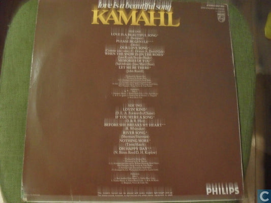 Kamahl : Love Is A Beautiful Song (LP, Album)