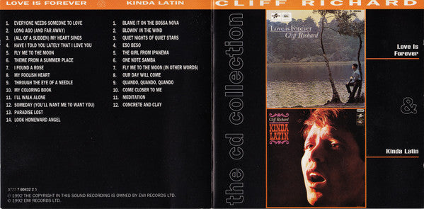 Cliff Richard : The Cd Collection 6, Love Is Forever & Kinda Latin (2xCD, Album, Comp, RM)