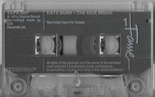 Kate Bush : The Kick Inside (Cass, Album, RE)