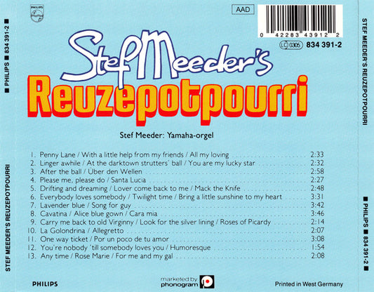 Stef Meeder : Stef Meeder's Reuzepotpourri (CD, Album)