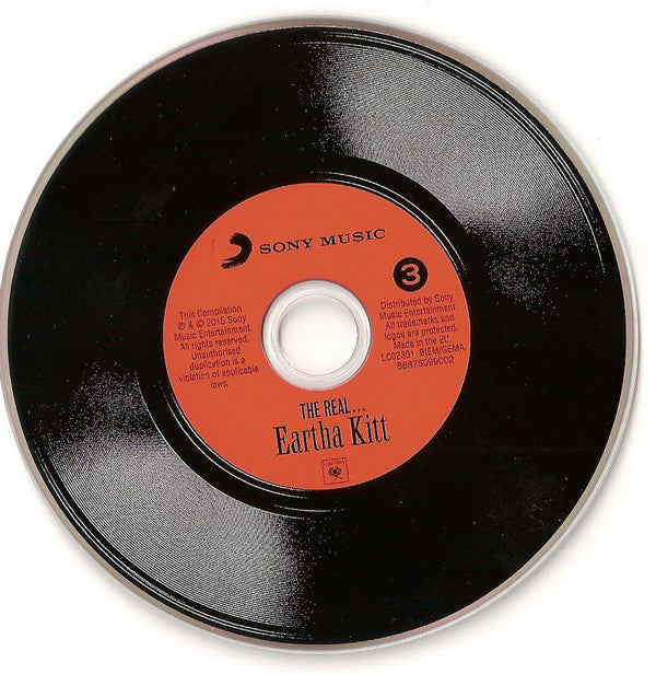 Eartha Kitt : The Real... Eartha Kitt (3xCD, Comp)