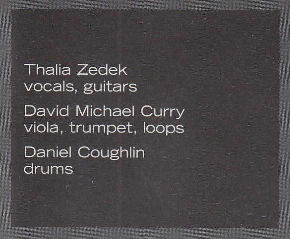 Thalia Zedek : Trust Not Those In Whom Without Some Touch Of Madness (HDCD, Album)
