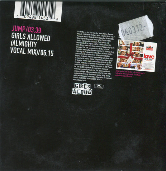 Girls Aloud : Jump (CD, Single, Car)