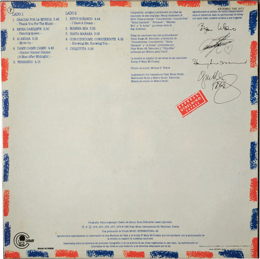 ABBA : Gracias Por La Musica (LP, Album)