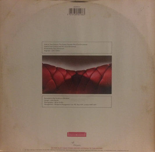 Go West : True Colours (The Snake Charmer Mix) (12")