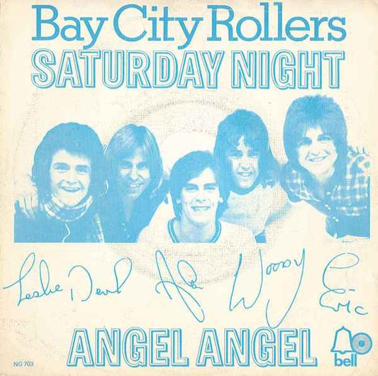 Bay City Rollers : Saturday Night / Angel Angel (7", Single)