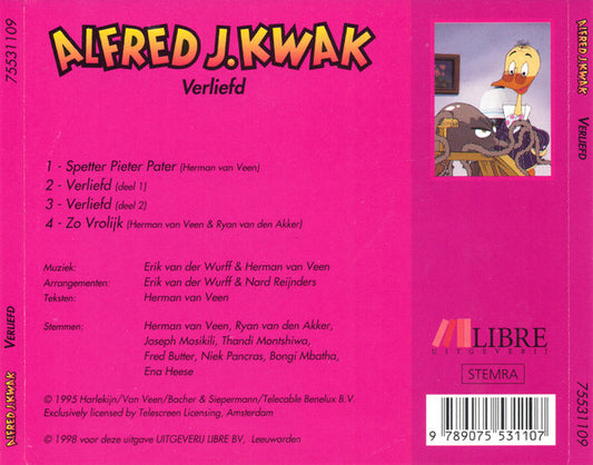 Alfred J. Kwak : Verliefd (CD, Album, RE)