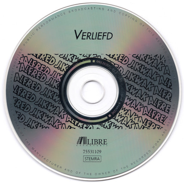 Alfred J. Kwak : Verliefd (CD, Album, RE)