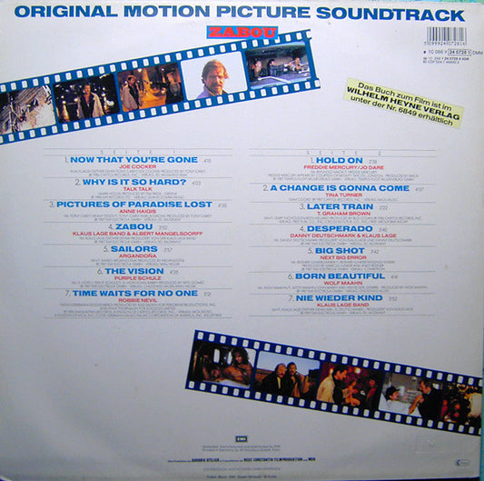 Various : Zabou (Original Motion Picture Soundtrack) (LP, Comp)