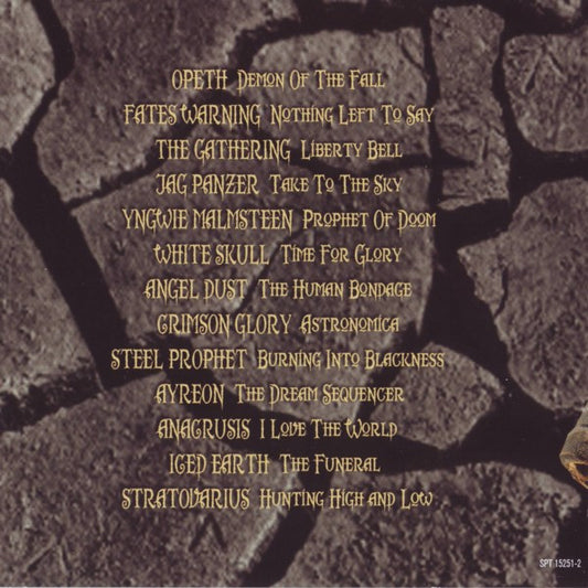 Various : The Metal Years - Progressive Metal (CD, Comp)