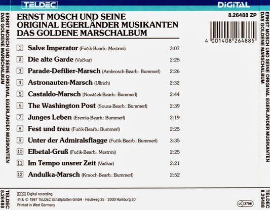 Ernst Mosch Und Seine Original Egerländer Musikanten : Das Goldene Marschalbum (CD, Album)
